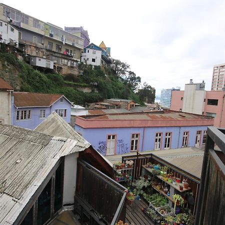 La Casa Del Puerto, Hostal Cultural, Cerro Alegre Valparaiso Bagian luar foto