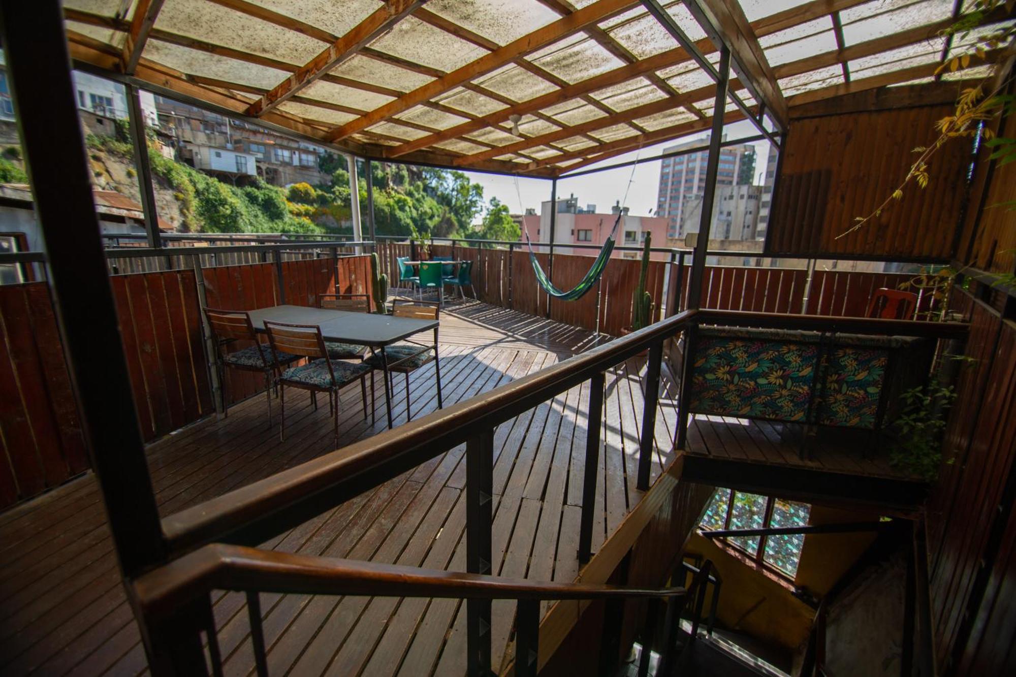La Casa Del Puerto, Hostal Cultural, Cerro Alegre Valparaiso Bagian luar foto