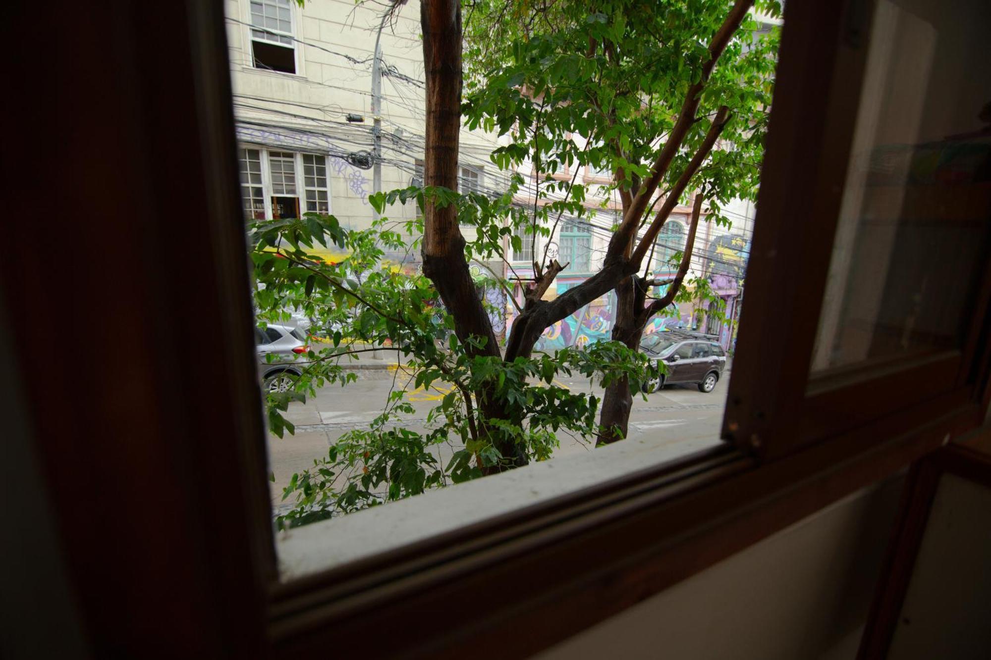 La Casa Del Puerto, Hostal Cultural, Cerro Alegre Valparaiso Bagian luar foto