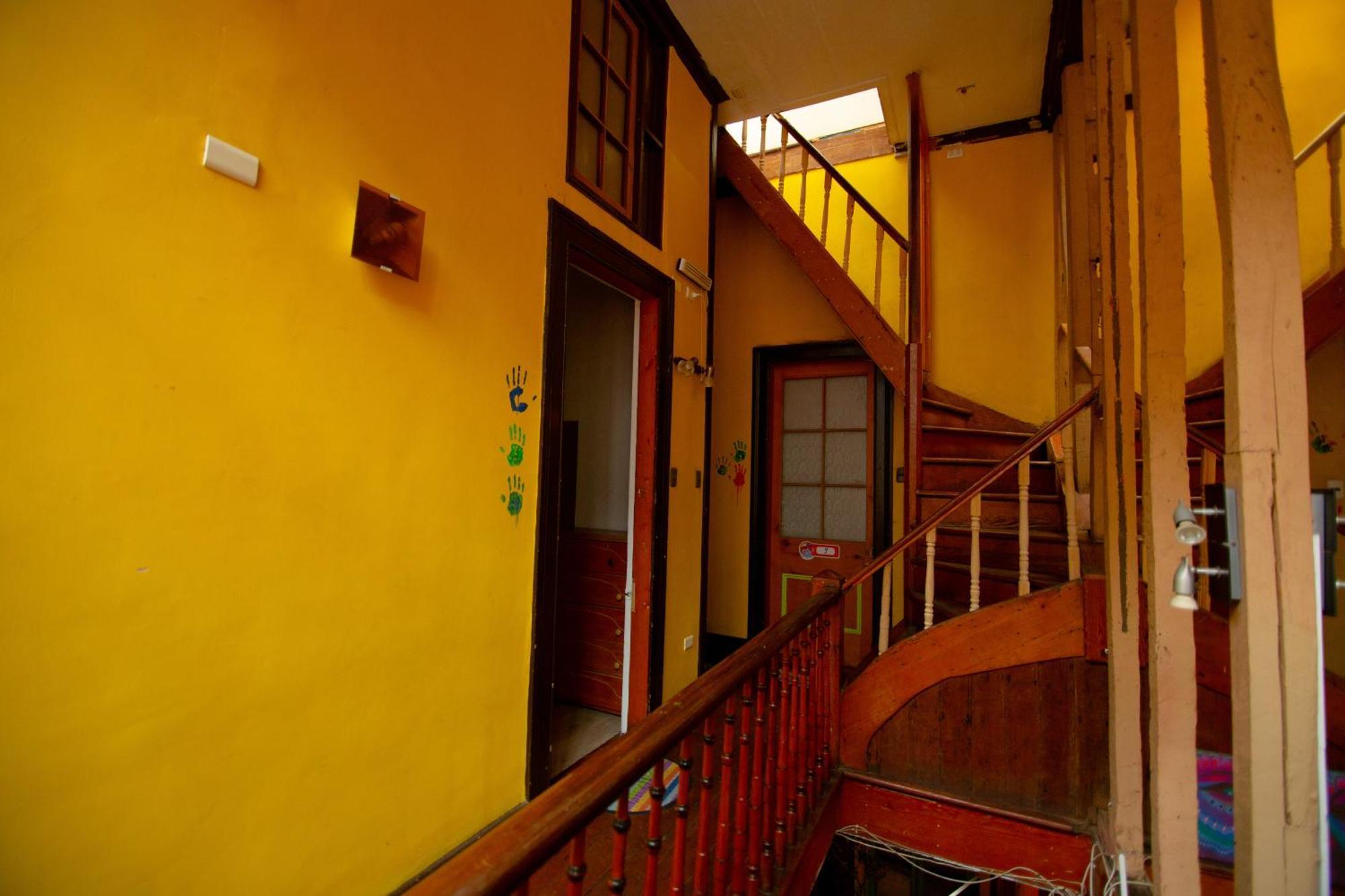 La Casa Del Puerto, Hostal Cultural, Cerro Alegre Valparaiso Bagian luar foto