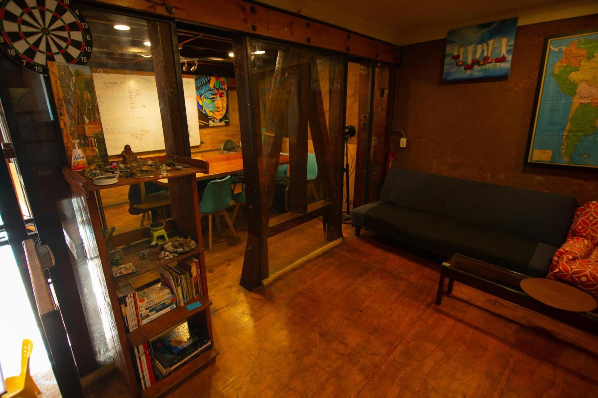 La Casa Del Puerto, Hostal Cultural, Cerro Alegre Valparaiso Bagian luar foto