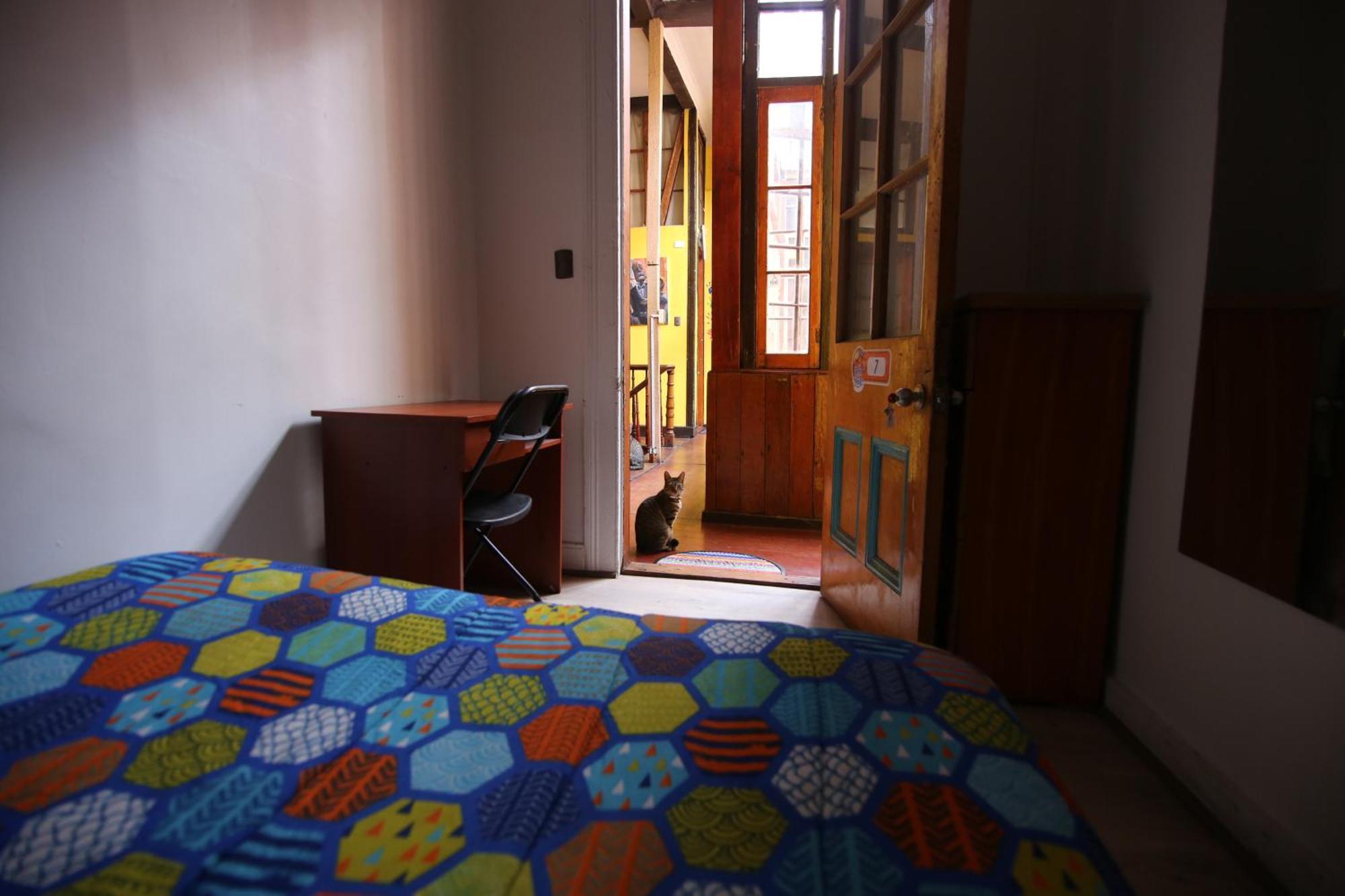 La Casa Del Puerto, Hostal Cultural, Cerro Alegre Valparaiso Bagian luar foto